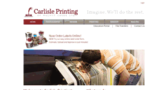 Desktop Screenshot of carlisleprinting.com